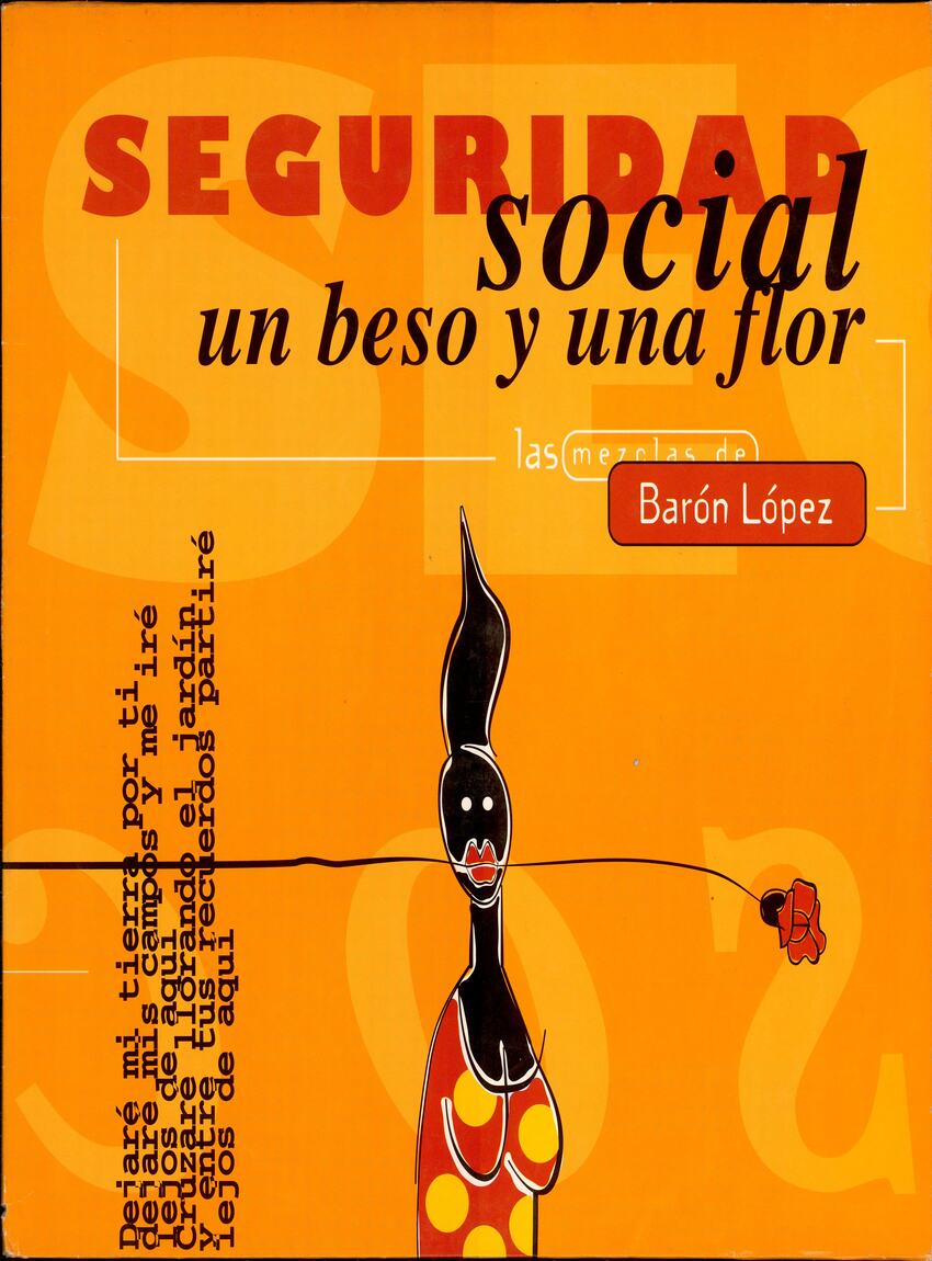 Seguridad Social. Un beso y una flor